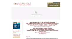 Desktop Screenshot of easternpanhandlefcu.com